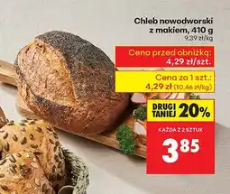 Biedronka Chleb nowodworski z makiem Biedronka oferta