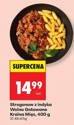 Biedronka Strogonow z indyka Wolno Gotowane Kraina Mięs, 400 g oferta