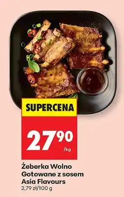 Biedronka Żeberka Wolno Gotowane z sosem Asia Flavours oferta