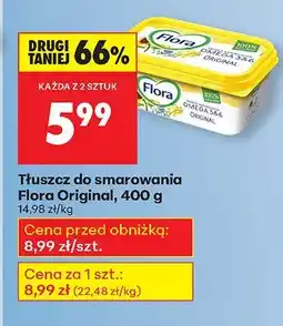 Biedronka Tłuszcz do smarowania Flora Original, 400 g oferta