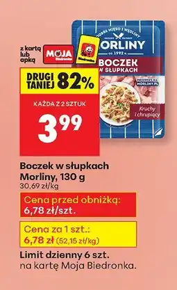 Biedronka Boczek w słupkach Morliny oferta