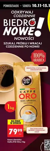 Biedronka Kawa ziarnista Cafe d'Or Oro, 1 kg oferta