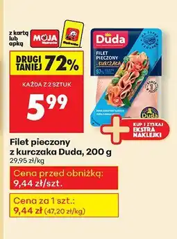 Biedronka Filet pieczony z kurczaka Duda, 200 g oferta