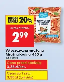 Biedronka Włoszczyzna mrożona Mroźna Kraina, 450 g oferta