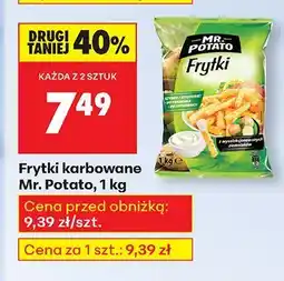 Biedronka Frytki karbowane Mr. Potato, 1 kg oferta