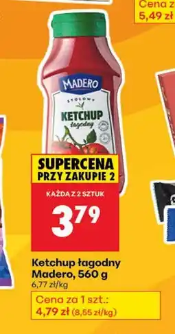 Biedronka Ketchup łagodny Madero, 560 g oferta