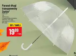 Polomarket Parasol długi transparentny Zazizo oferta