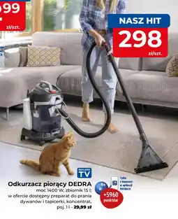 Mrówka Odkurzacz piorący DEDRA oferta