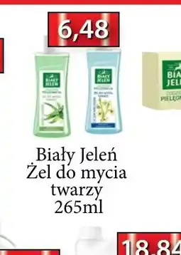 ADEKS Biały Jeleń Zel do mycia twarzy oferta