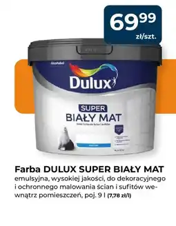 Mrówka Farba DULUX SUPER BIAŁY MAT oferta