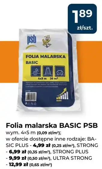 Folia malarska BASIC PSB