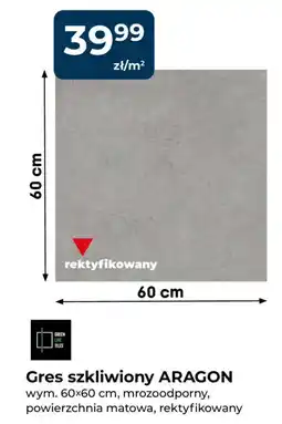 Mrówka Gres szkliwiony ARAGON oferta