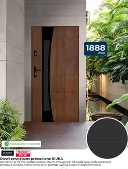 Mrówka Drzwi zewnętrzne przeszklone DIUNA oferta