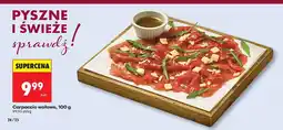 Biedronka Carpaccio wołowe Biedronka oferta