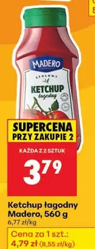 Biedronka Ketchup łagodny Madero oferta