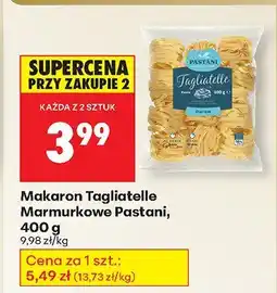 Biedronka Makaron Tagliatelle Marmurkowe Pastani, 400 g oferta
