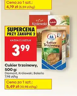 Biedronka Cukier trzcinowy, 500 g Biedronka oferta