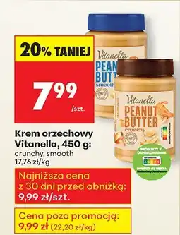 Biedronka Krem orzechowy Vitanella, 450 g oferta
