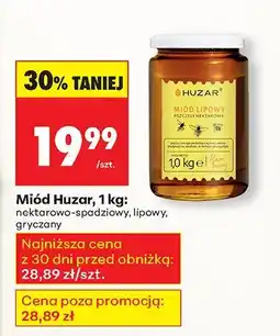 Biedronka Miód Huzar, 1 kg oferta