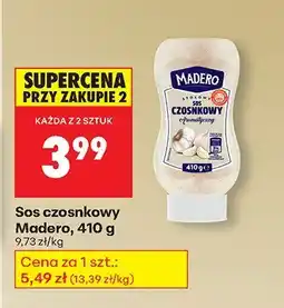 Biedronka Sos czosnkowy Madero 410g oferta