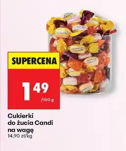 Biedronka Cukierki do żucia Candi na wagę oferta