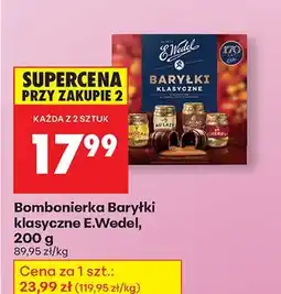 Biedronka Bombonierka Baryłki klasyczne E.Wedel 200g oferta