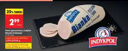 Biedronka Pierś gotowana z indyka Bianka Indykpol oferta