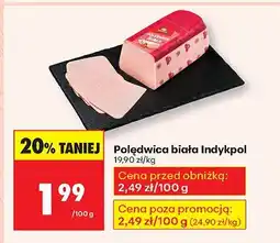 Biedronka Polędwica biała Indykpol oferta