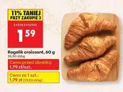 Biedronka Rogalik croissant Biedronka oferta