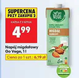 Biedronka Napój migdałowy 1 l Go Vege oferta