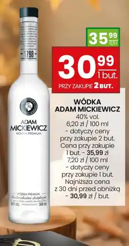 Twój Market Wódka Adam Mickiewicz oferta