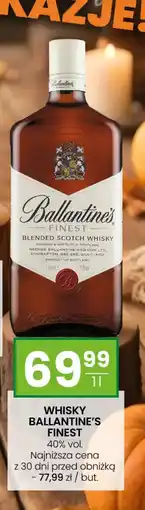 Twój Market WHISKY BALLANTINE'S FINEST oferta