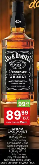 Twój Market WHISKEY JACK DANIEL'S oferta