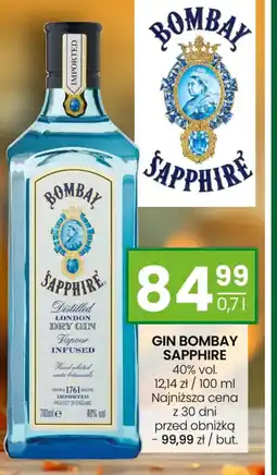 Twój Market GIN BOMBAY SAPPHIRE oferta