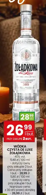 Twój Market Wódka Czysta de Luxe Zołądkowa oferta