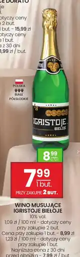 Twój Market Wino Musujące Igristoje Biełoje oferta