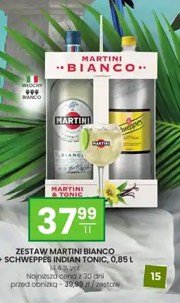 Twój Market ZESTAW MARTINI BIANCO + SCHWEPPES INDIAN TONIC oferta