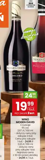 Twój Market Wino Mogen David oferta