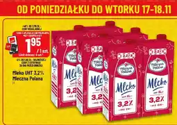 Polomarket Mleko UHT 3,2% Mleczna Polana oferta