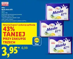 Lidl Masło ekstra Pilos oferta