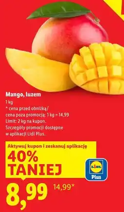 Lidl Mango oferta