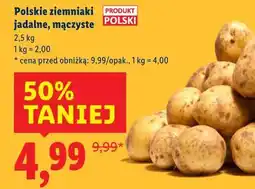 Lidl Ziemniaki 2.5kg oferta