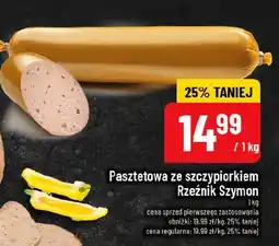 Polomarket Pasztetowa ze szczypiorkiem Rzeźnik Szymon oferta