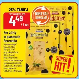 Polomarket Ser żółty w plastrach Serenada oferta