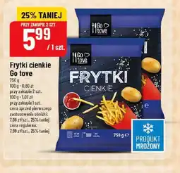 Polomarket Frytki cienkie Go tove oferta