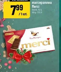 Polomarket Czekolada marcepanowa Merci oferta