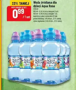 Polomarket Woda źródlana dla dzieci Aqua Rosa oferta