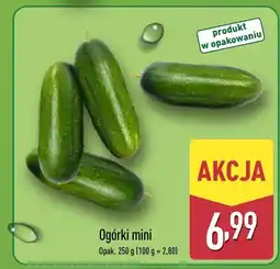 ALDI Ogórki mini 250 g Aldi oferta