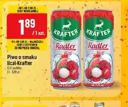 Polomarket Piwo o smaku liczi Krafter oferta