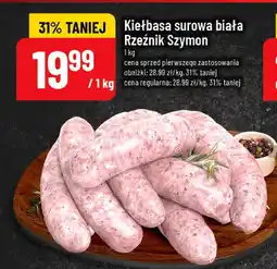 Polomarket Kiełbasa surowa biała Rzeźnik Szymon oferta